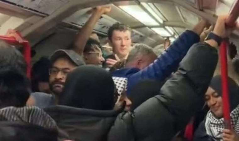 Metroda ‘Özgür Filistin’ anonsu yapan makinist görevden uzaklaştırıldı