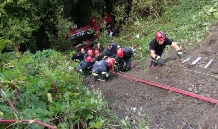 Orman yolunda feci kaza… 1 ölü, çok sayıda yaralı!