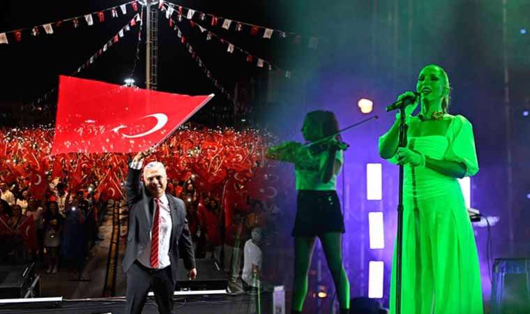 Antalya’da görkemli 100. yıl kutlaması: Sertab Erener konser verdi