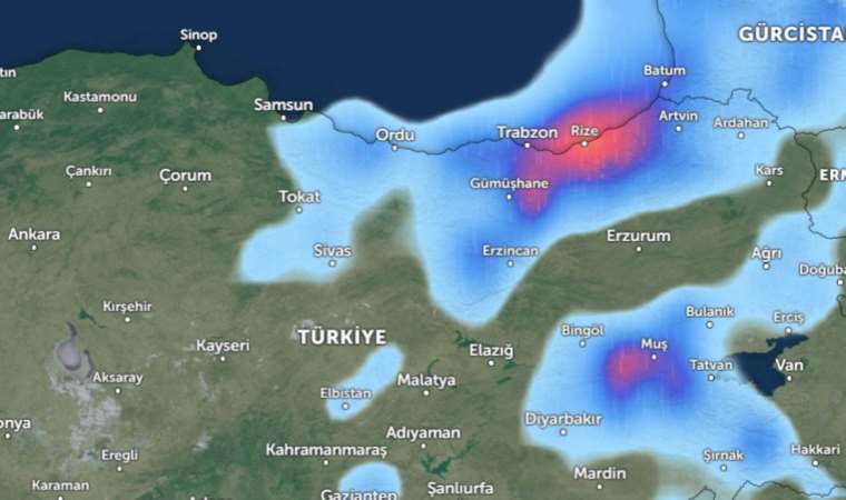 Yarın sabah hazırlıklı olun: Ordu, Giresun, Trabzon, Artvin ve Rize için uyarı! Gece saatlerinden itibaren başlayacak: Kuvvetli sağnak yağış bekleniyor…