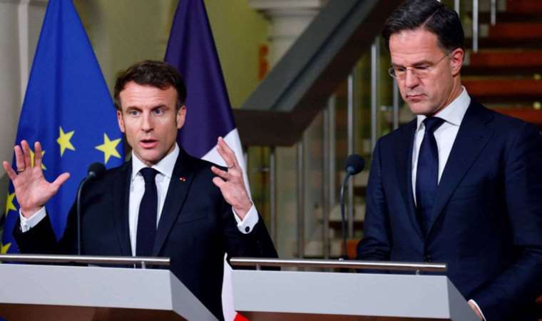 Macron ve Rutte yarın İsrail’e gidecek