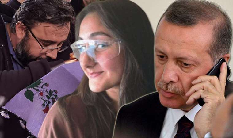 Erdoğan’dan Zeren Ertaş’ın ailesine taziye telefonu