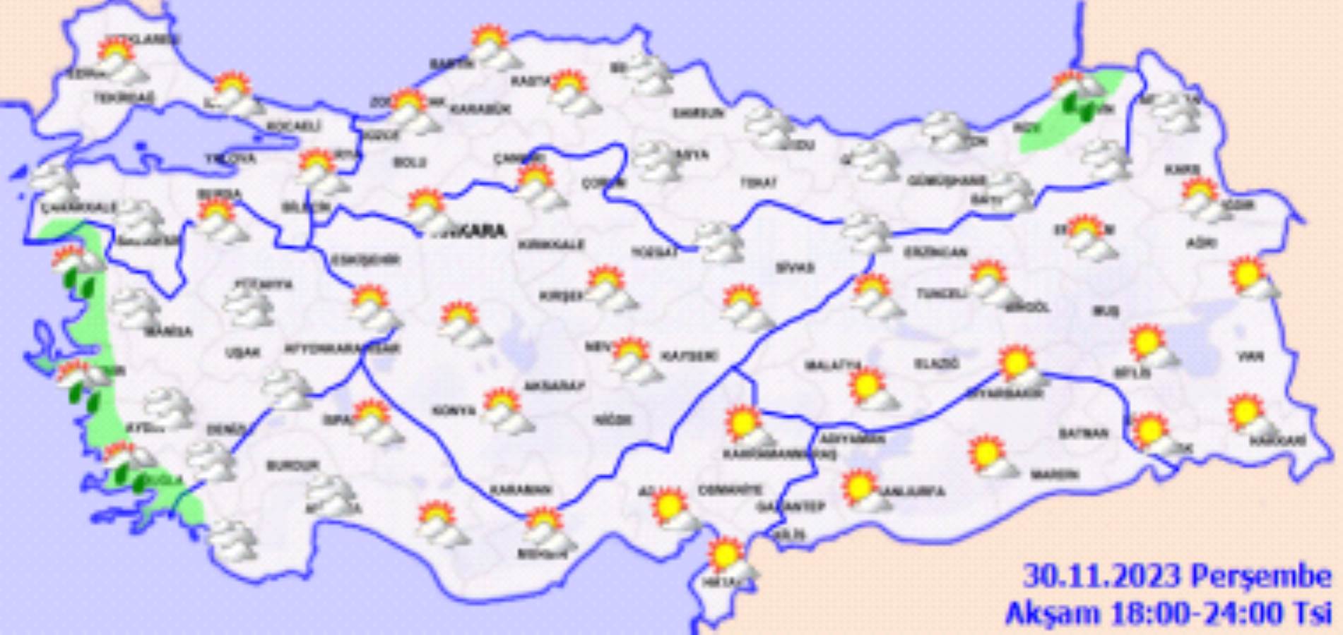 Meteoroloji açıkladı: 30 Kasım 2023 hava durumu raporu... Bugün hava nasıl olacak? Kar yağışı bekleniyor mu?