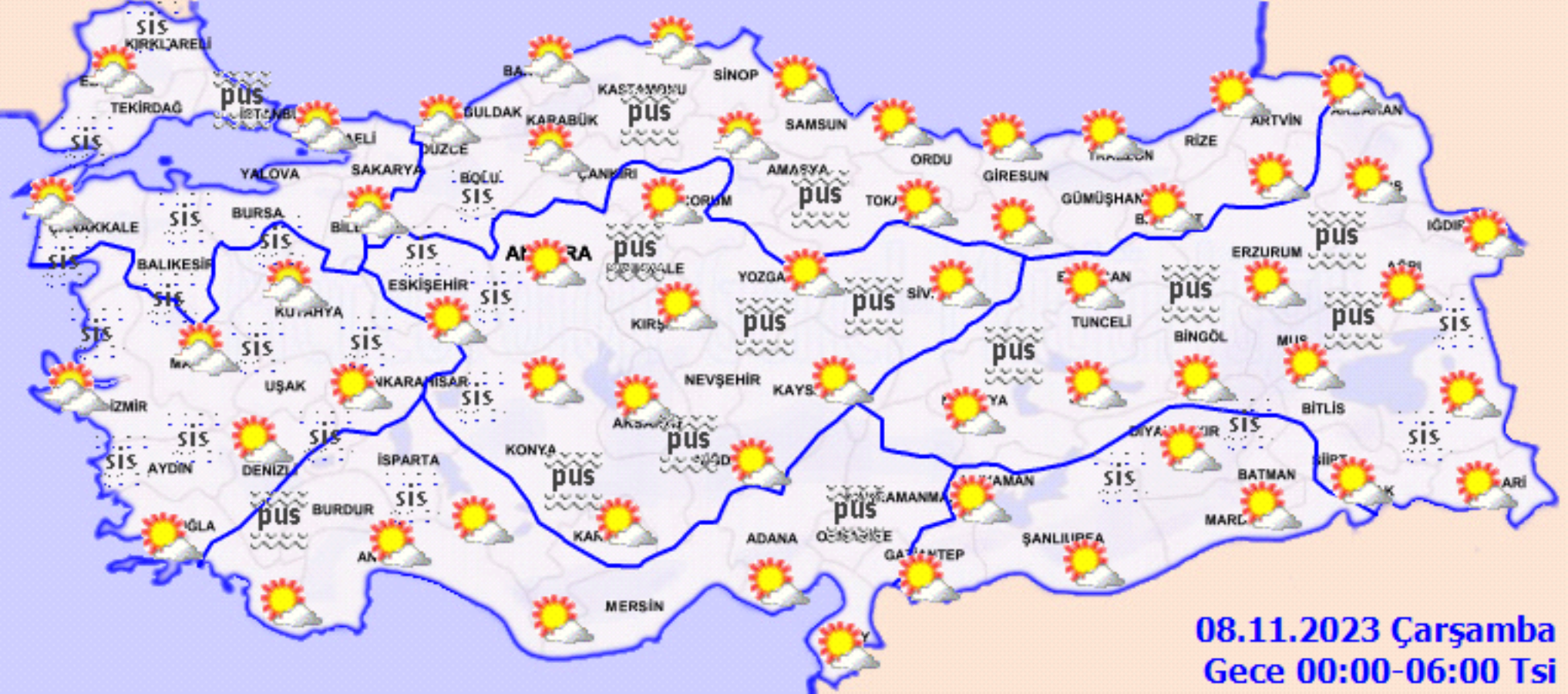 Meteoroloji açıkladı: 7 Kasım 2023 hava durumu raporu... Bugün ve yarın hava nasıl olacak?