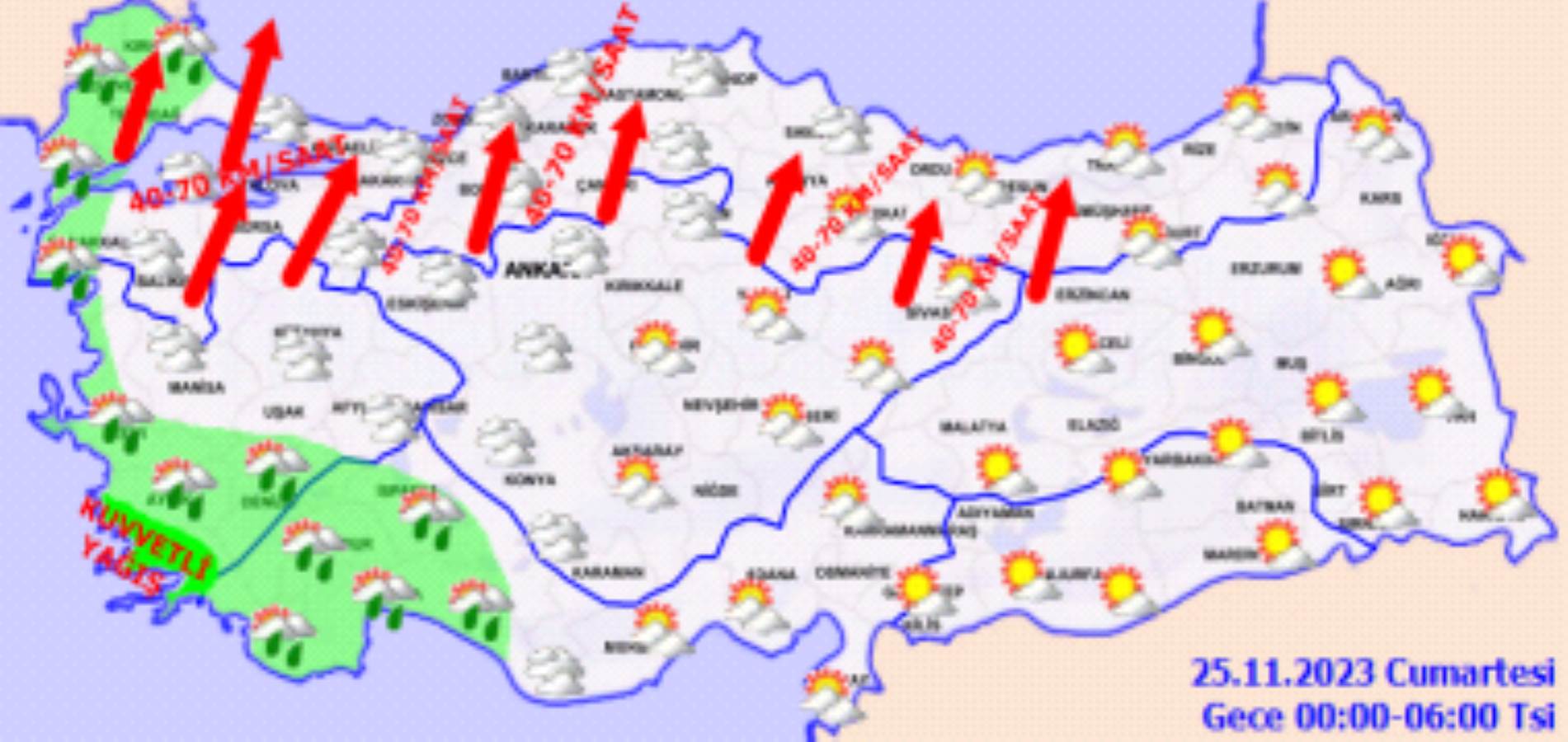 Meteoroloji açıkladı: 24 Kasım 2023 hava durumu raporu... Bugün ve yarın hava nasıl olacak? Kar yağışı bekleniyor mu?