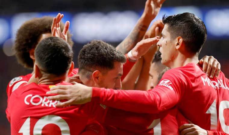 Atletico Madrid, Celtic’e gol oldu yağdı!