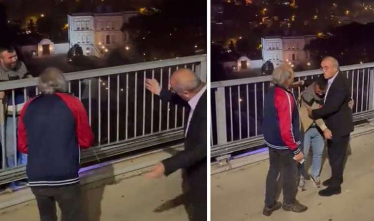 Abdurrahim Albayrak, köprüde intihar girişimini engelledi: ‘Köprü burada, halledemezsen yine gelirsin’