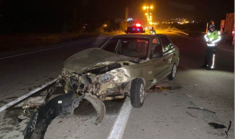 Sinop’ta feci kaza… İki araç çarpıştı: 9 kişi yaralandı!