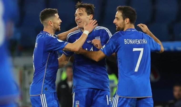 İtalya, Kuzey Makedonya’yı 5 golle geçti