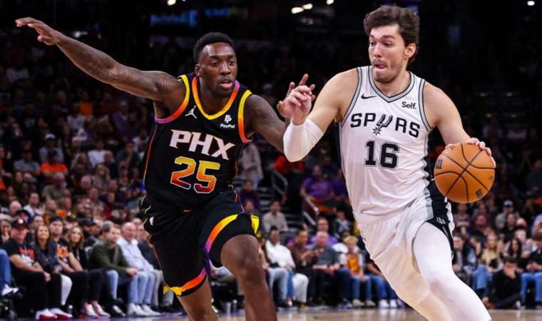 NBA’de Cedi Osman’ın ekibi San Antonio Spurs, son anda galibiyete ulaştı!