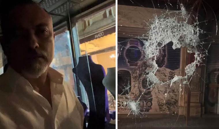 Yer: Beyoğlu… Dükkanda mahsur kalınca ortalığı birbirine kattı