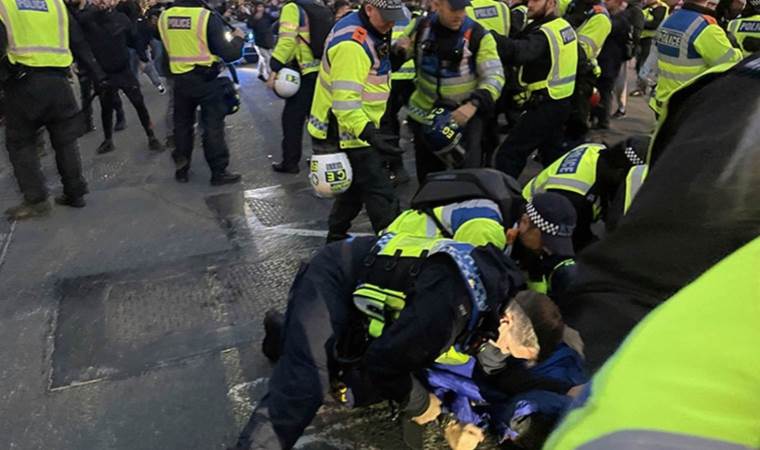 Londra’da iki farklı eylem: 126 gözaltı