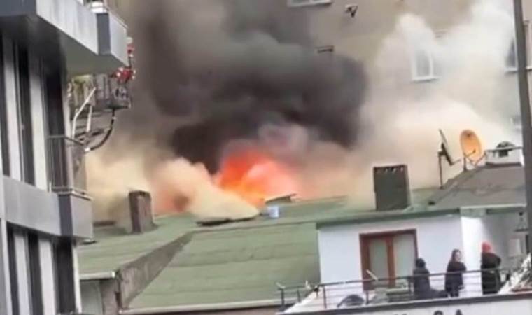 Kağıthane’de korkutan yangın!