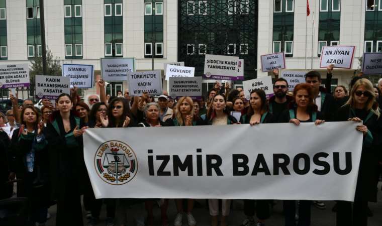 İzmir Barosu: Devlet, adaleti dağıttığı yerde kadını koruyamadı