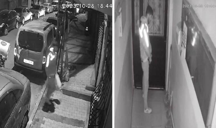 Yer: Gaziosmanpaşa… Yemek siparişi getiren kurye apartmana idrarını yaptı