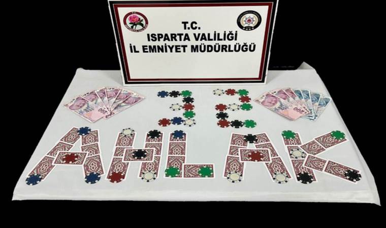 Isparta’da ‘kumar’ operasyonu: 4 kişiye para cezası