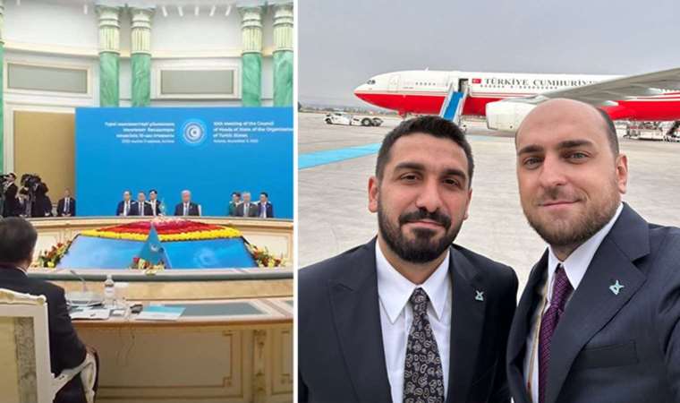 Bu da ‘uçan’ parti devleti… TÜGVA Genel Başkan Yardımcısı, Erdoğan’la Türk Devletleri Teşkilatı’na gitti: ‘Hangi sıfatla?’
