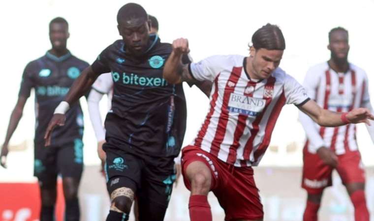 Sivas’ta puanlar paylaşıldı! Sivasspor 1-1 Adana Demirspor