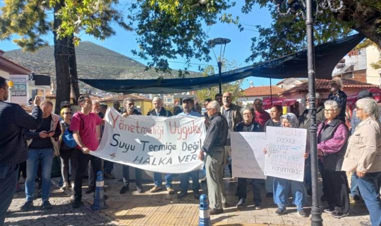 Milas’ta su isyanı: Suyu termiğe değil halka ver