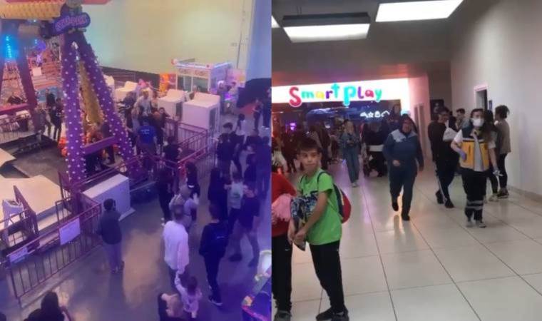 Oyun parkında dehşet anları… Oyuncak devrildi, 6 çocuk yaralandı!