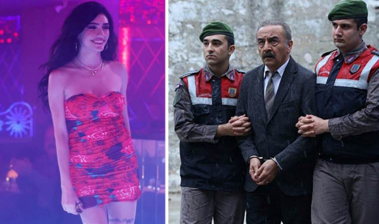 Hazar Ergüçlü, ‘İnci Taneleri’nden fotoğraflarını paylaştı