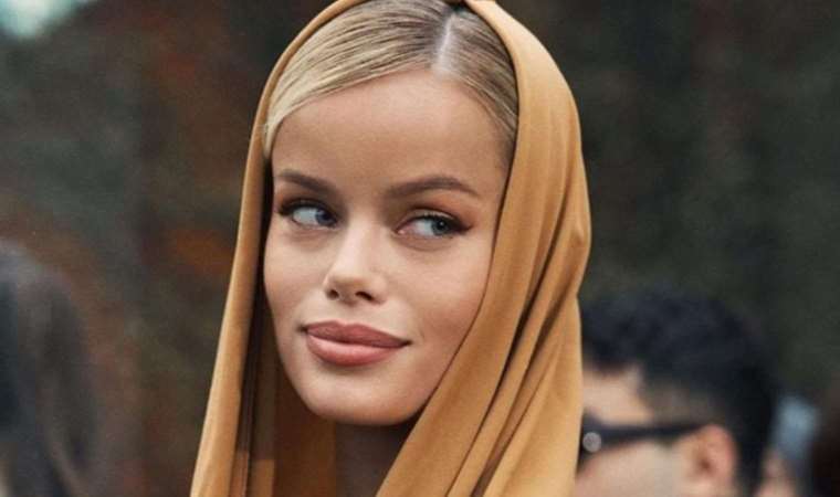 Victoria’s Secret meleği Frida Aasen ‘Merhaba Türkiye’ diyerek duyurdu! O pozu gündem oldu