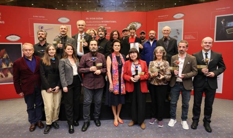 39. Aydın Doğan Uluslararası Karikatür Yarışması’nın kazananları ödüllerini aldı