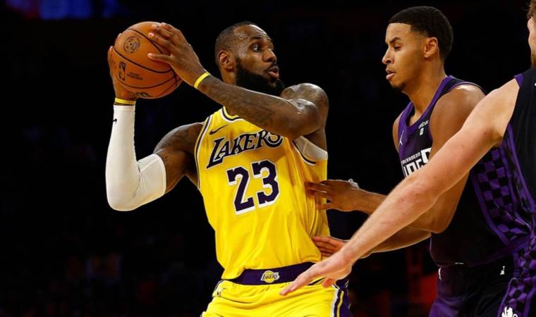 Jason Kidd’i geride bıraktı: LeBron James’in tarihi triple-double’ı Los Angeles Lakers’a yetmedi!