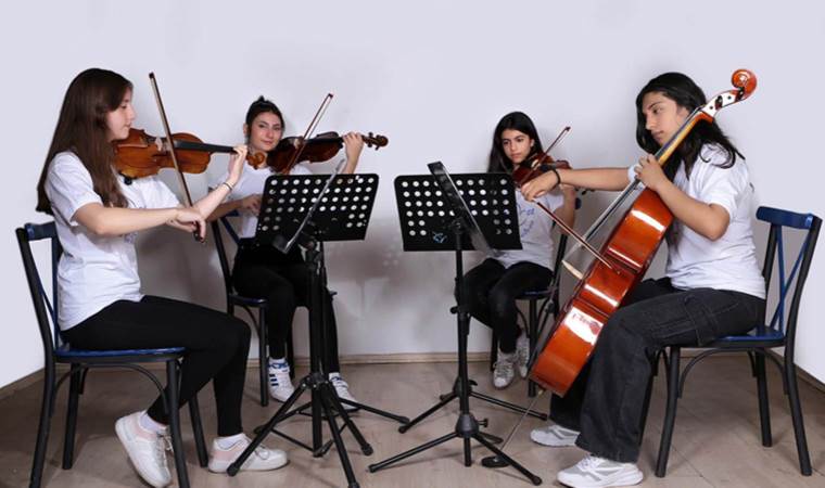 Barış Çocuk ve Gençlik Orkestrası Kuartet, İstanbul’da konser verecek