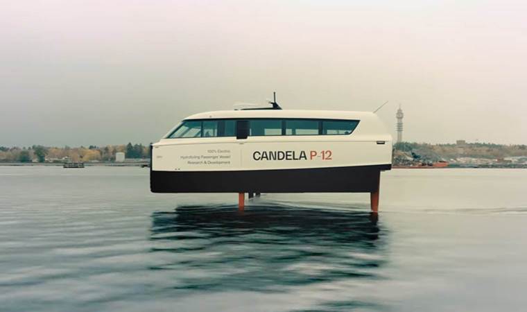 Uçan elektrikli feribot geliyor: Seri üretime geçildi