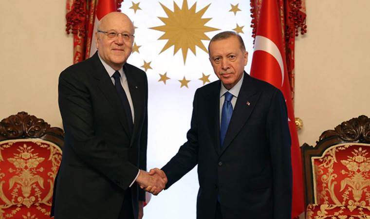Cumhurbaşkanı Erdoğan, Lübnan Başbakanı Mikati’yi kabul etti