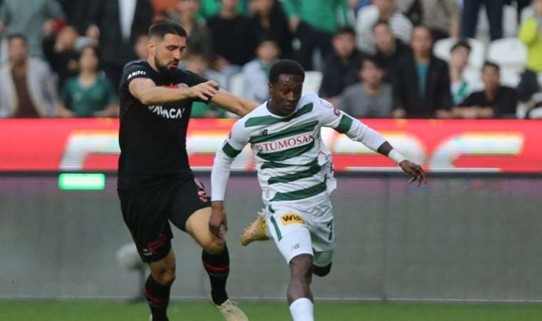 Konyaspor, 90+7’de 1 puanı kurtardı