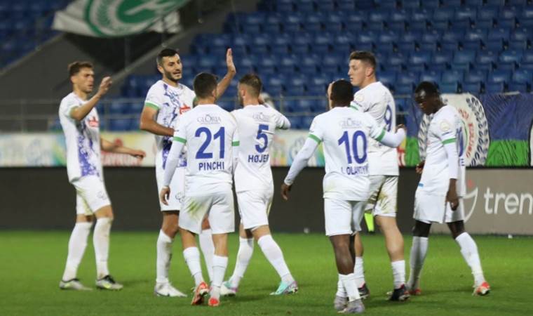 Çaykur Rizespor, Dinamo Batumi’yi 3 golle geçti