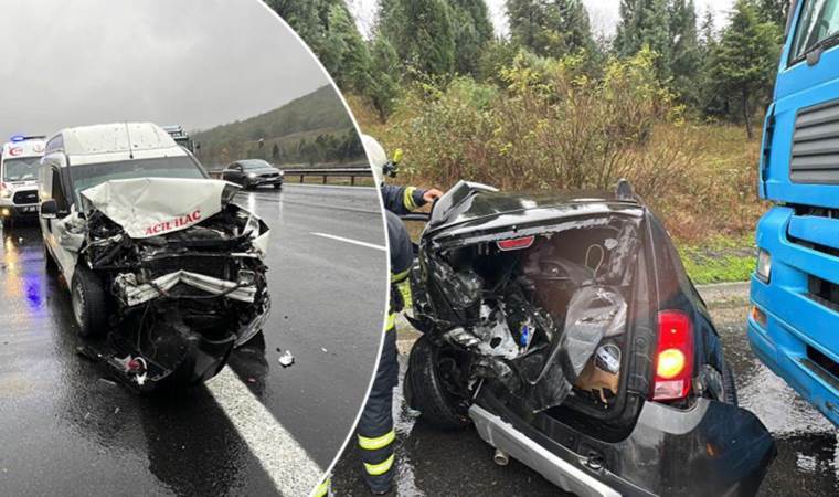 TEM’de zincirleme kaza: Çok sayıda yaralı