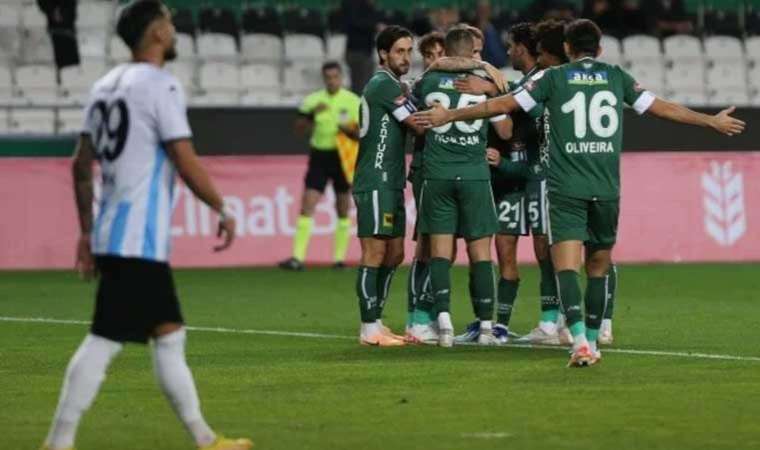 Konyaspor evinde rahat turladı!