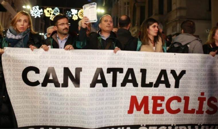 Can Atalay’ın arkadaşları ve meslektaşları Galatasaray Meydanı’na yürümek istedi: Yürüyüşe izin verilmedi