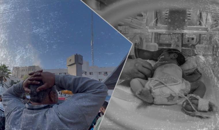 İsrail iletişimi tamamen kopan Şifa Hastanesi’ni vurdu