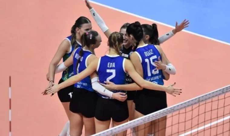 Nilüfer Belediyespor üst tura rahat çıktı