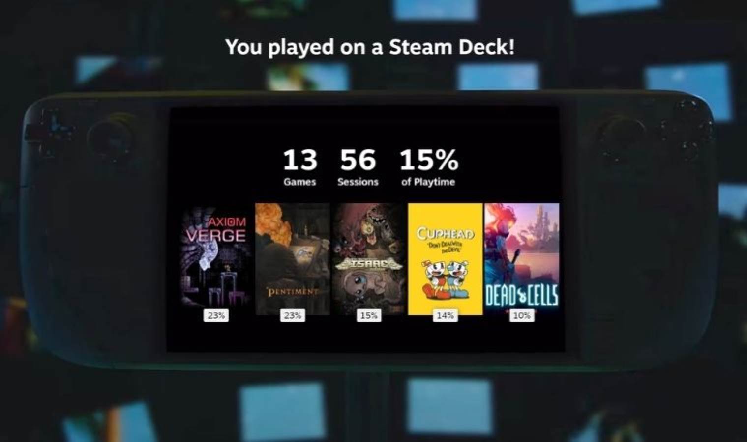 Steam 2023 yılının özetini yayınladı! En çok oynadığınız oyunlar