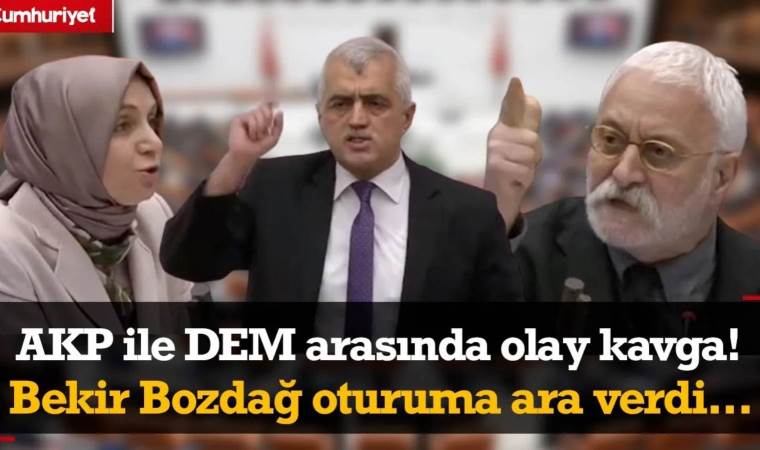 Gergerlioğlu ile AKP'li Usta arasında olay kavga: 'Terör terör' diye bağırıp duruyorsun...