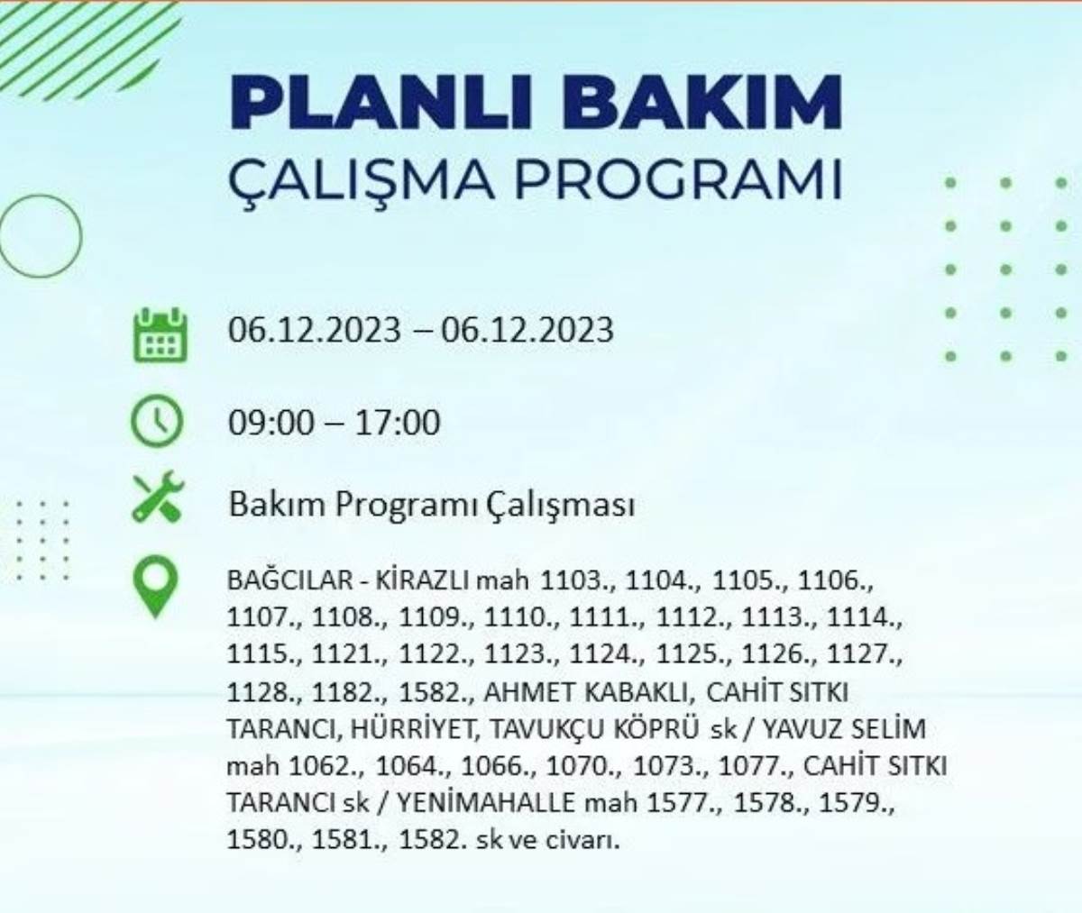 BEDAŞ duyurdu... İşte İstanbul'da bugün elektrik kesintisi yaşanacak ilçeler!