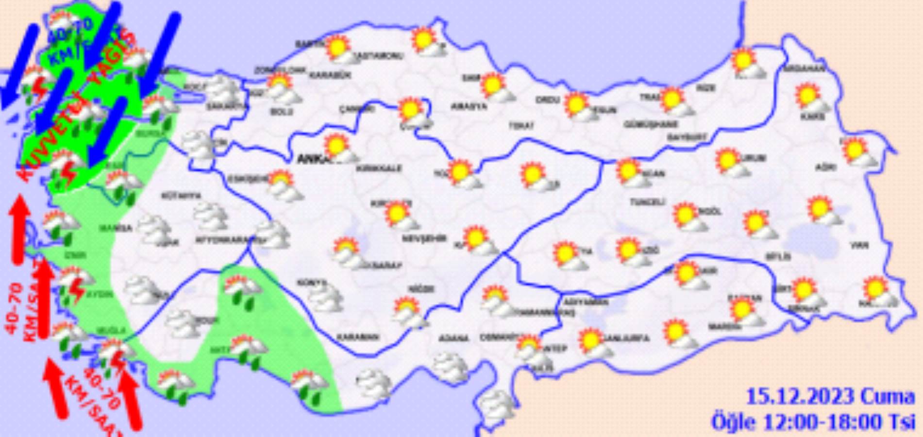 Meteoroloji açıkladı: 15 Aralık 2023 hava durumu raporu... Bugün hava nasıl olacak? İstanbul'a kar ne zaman yağacak?