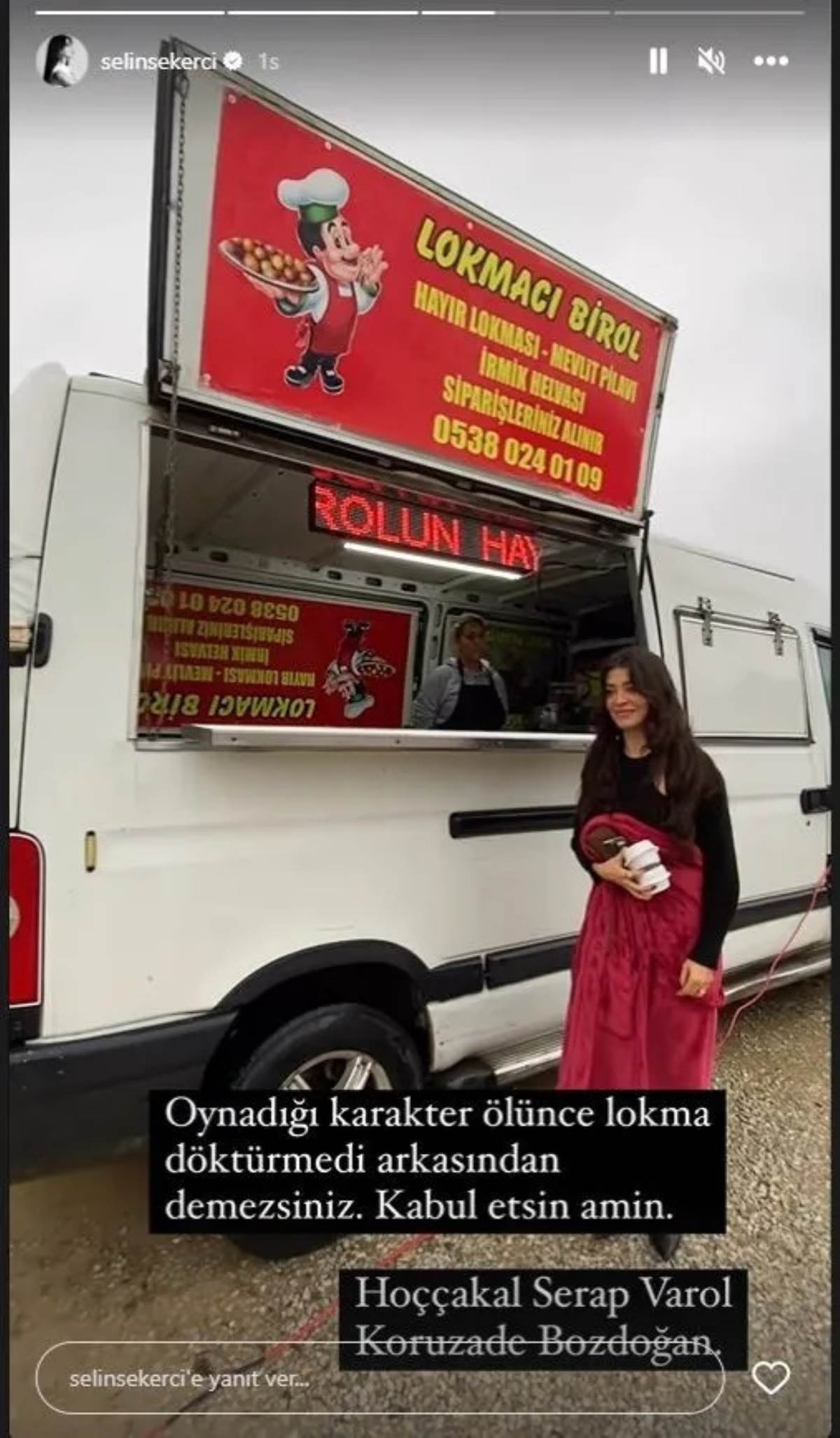 Aile dizisine veda eden Selin Şekerci'den eğlenceli paylaşım