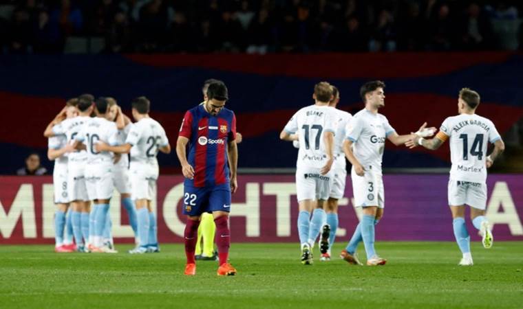 Girona derbide Barcelona’yı devirip liderliğe yükseldi