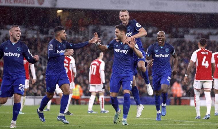 West Ham’dan Arsenal’e soğuk duş!