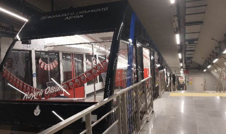 Boğaziçi Üniversitesi-Aşiyan Füniküler hattında seferler yapılamıyor!