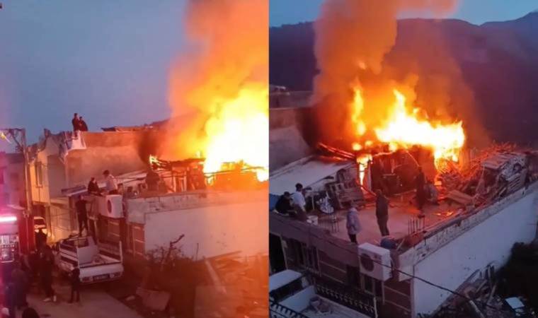 Bursa’da korkutan yangın… Mahalle duman altında kaldı!