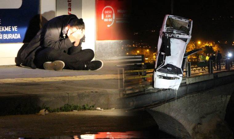 Amasya’da feci kaza… Otomobil köprüden Yeşilırmak Nehri’ne uçtu: Sürücü öldü!