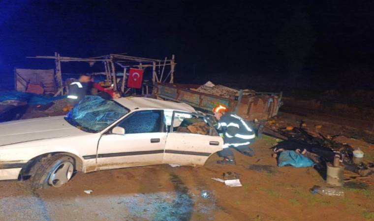 Denizli’de feci kaza… İki otomobil çarpıştı: 1 ölü, 3 yaralı