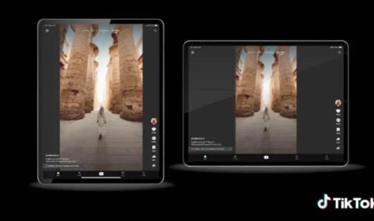 TikTok’un tablet uygulamasına güncellemesine geldi